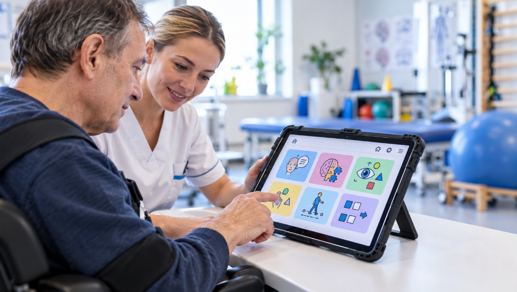 Tablet medyczny w rehabilitacji neurologicznej – do czego naprawdę może służyć?